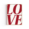 Love · III – cuadro decorativo con marco natural | Studio MagArt