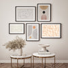 Luna Creciente cuadro decorativo para sala moderna | arte para hogar | Studio MagArt