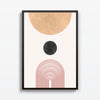 Luna Creciente cuadro decorativo para sala moderna | arte para hogar | Studio MagArt