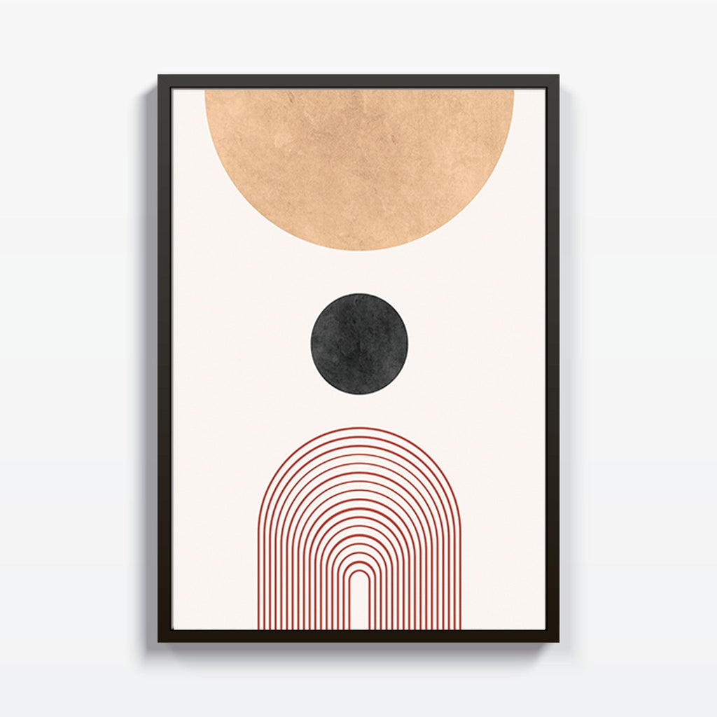Luna Creciente cuadro decorativo para sala moderna | arte para hogar | Studio MagArt