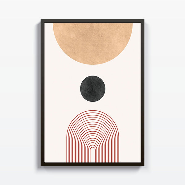 Luna Creciente cuadro decorativo para sala moderna | arte para hogar | Studio MagArt
