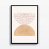 Luna lineas cuadro decorativo para sala moderna | arte para hogar | Studio MagArt