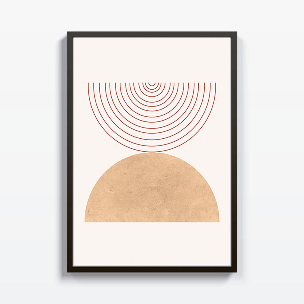 Luna lineas cuadro decorativo para sala moderna | arte para hogar | Studio MagArt