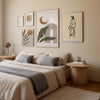 Luna y Hojas cuadro decorativo para sala moderna | arte para hogar | Studio MagArt