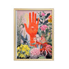 Mano entre Flores cuadro decorativo para sala moderna | arte para hogar | Studio MagArt
