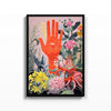 Mano entre Flores cuadro decorativo para sala moderna | arte para hogar | Studio MagArt