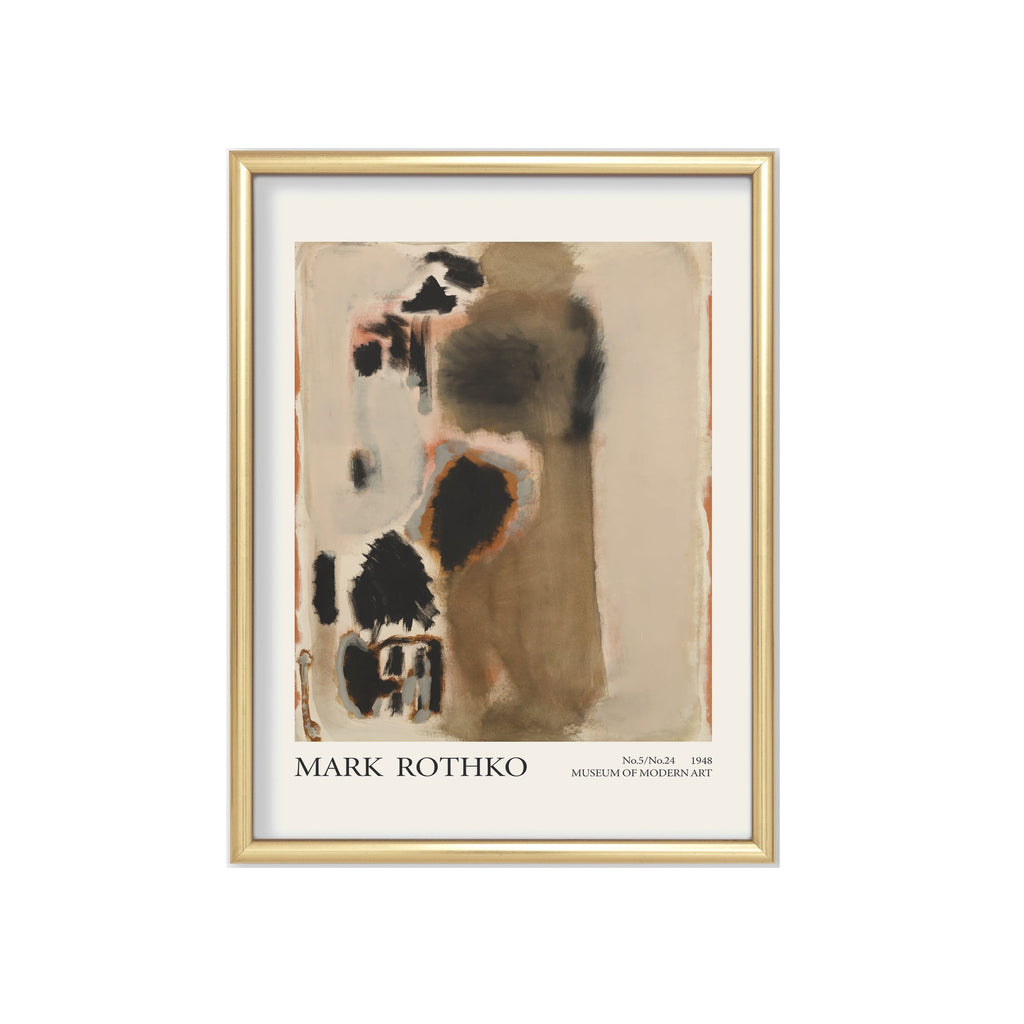 Mark Rothko: N°24 1948 cuadro decorativo para sala moderna | arte para hogar | Studio MagArt