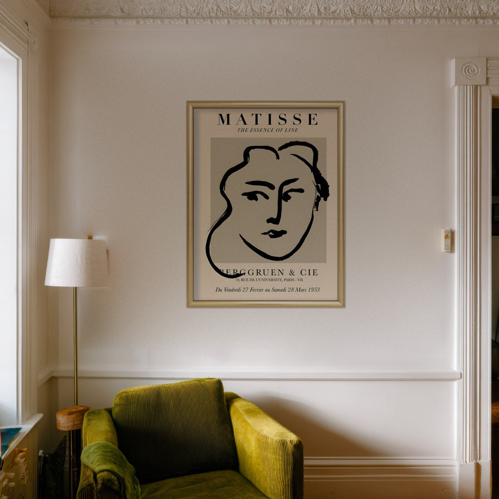 Matisse · Essence of Line cuadro decorativo para sala moderna | arte para hogar | Studio MagArt