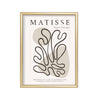 Matisse · Formas Grises – cuadro decorativo con marco dorado | Studio MagArt