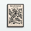 Matisse · Hojas Negras – cuadro decorativo con marco negro | Studio MagArt