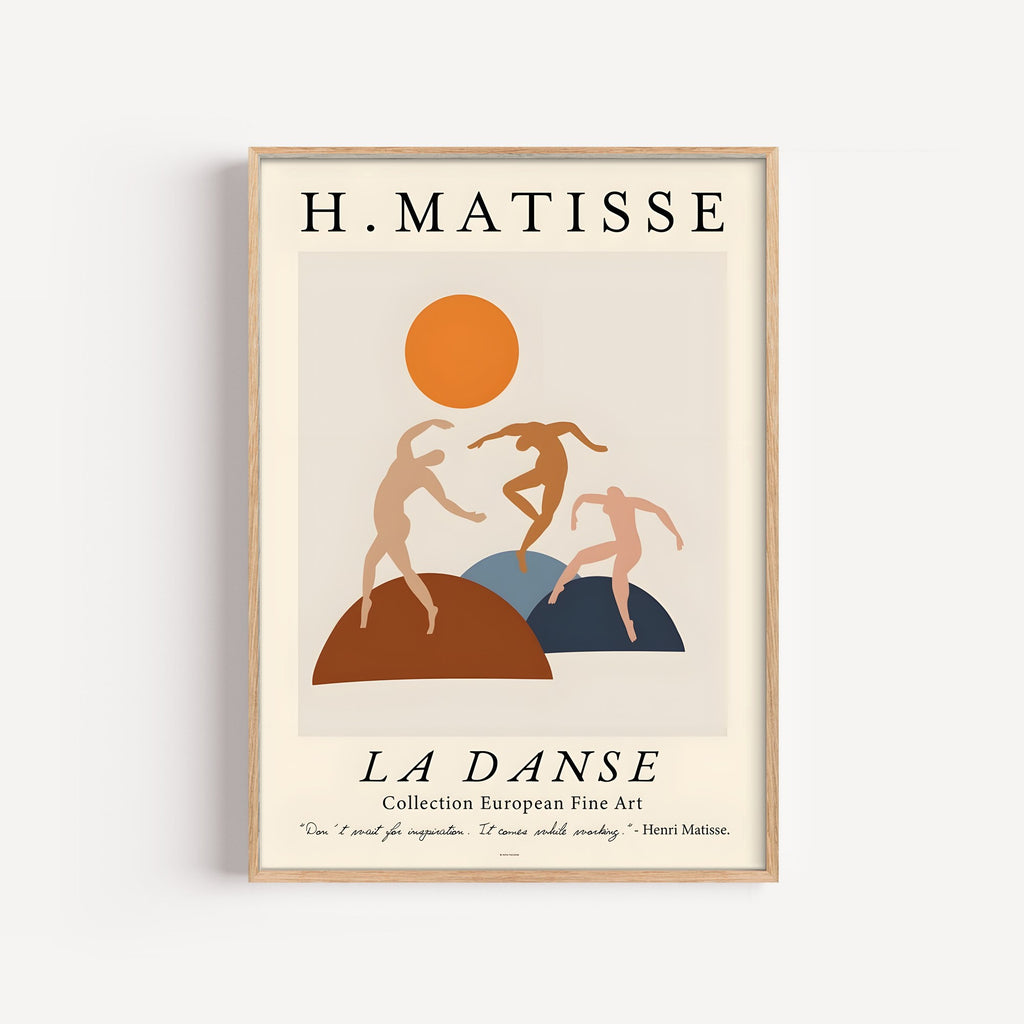 Matisse · La Danse – cuadro decorativo con marco natural | Studio MagArt