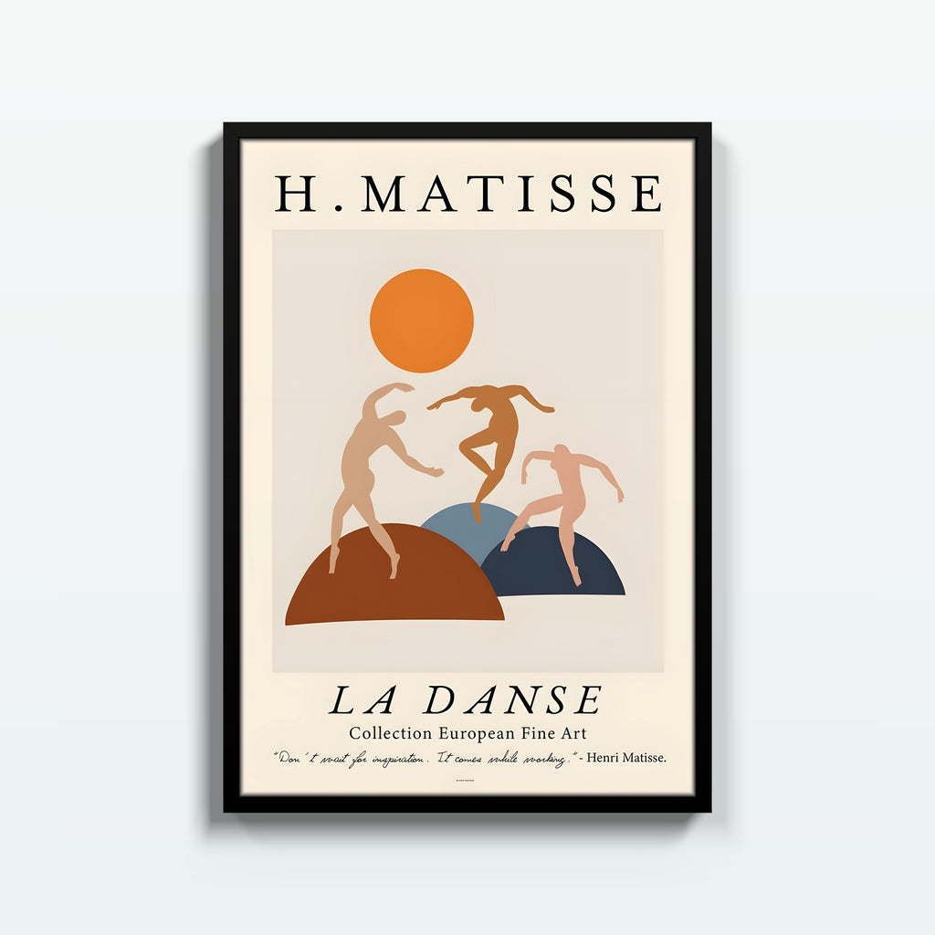 Matisse · La Danse – cuadro decorativo con marco negro | Studio MagArt