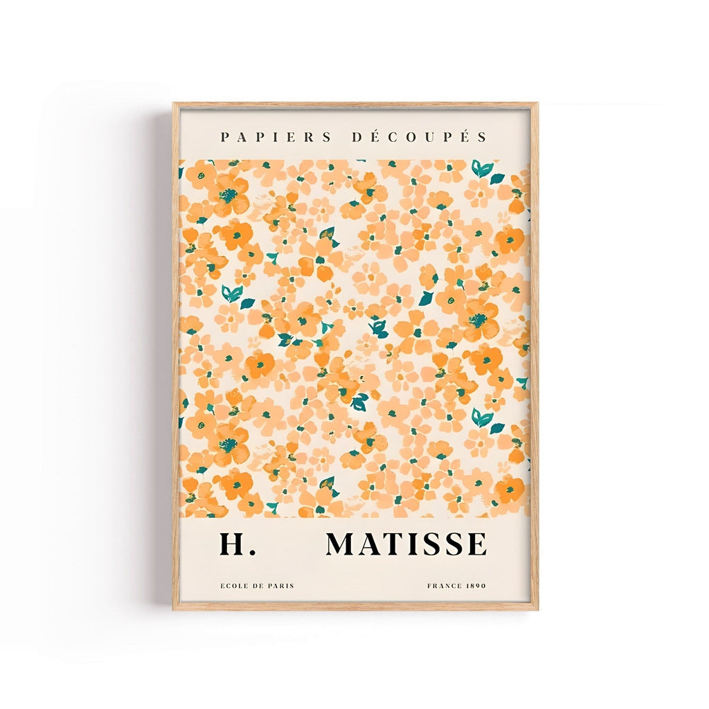 Matisse · Papiers Découpés cuadro decorativo para sala moderna | arte para hogar | Studio MagArt