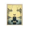 Meditación Felina cuadro decorativo para sala moderna | arte para hogar | Studio MagArt
