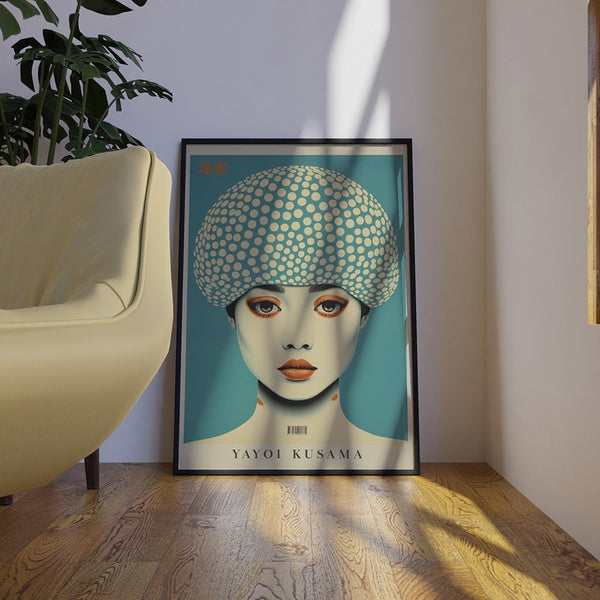 Mente en Expansión Yayoi Kusama cuadro decorativo para sala moderna | arte para hogar | Studio MagArt