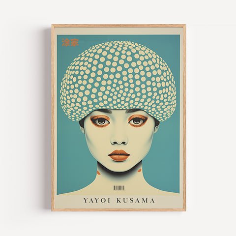 Mente en Expansión Yayoi Kusama cuadro decorativo para sala moderna | arte para hogar | Studio MagArt