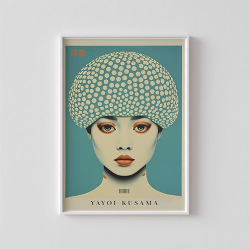 Mente en Expansión Yayoi Kusama cuadro decorativo para sala moderna | arte para hogar | Studio MagArt