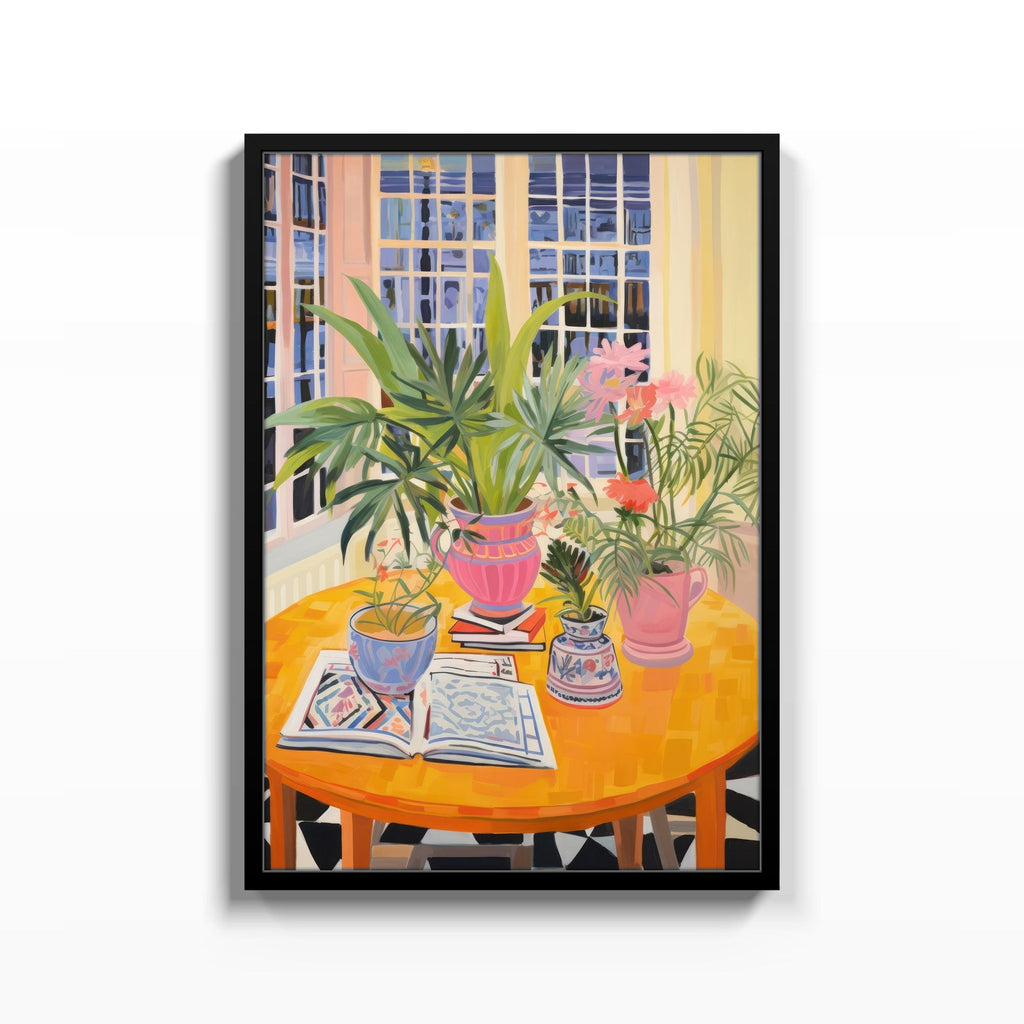 Mesa del Jardín cuadro decorativo para sala moderna | arte para hogar | Studio MagArt