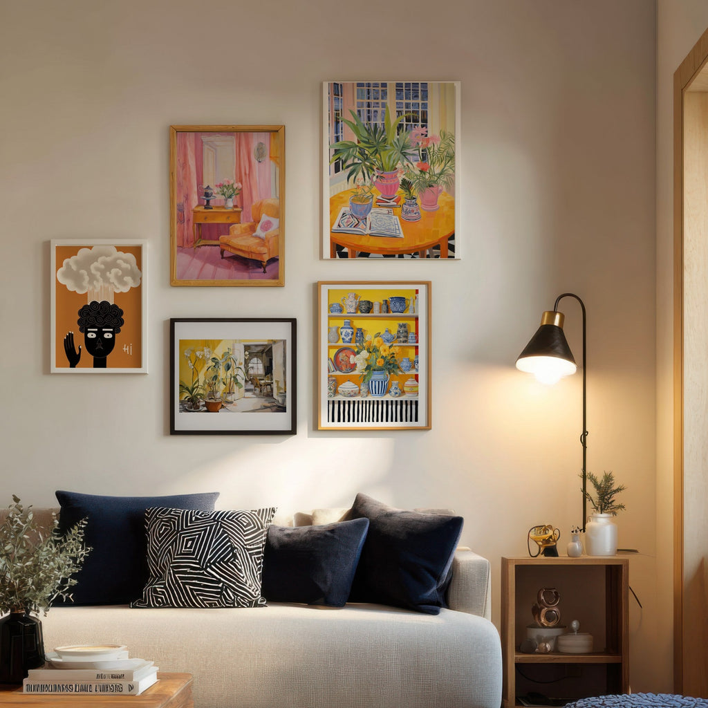 Mesa del Jardín cuadro decorativo para sala moderna | arte para hogar | Studio MagArt