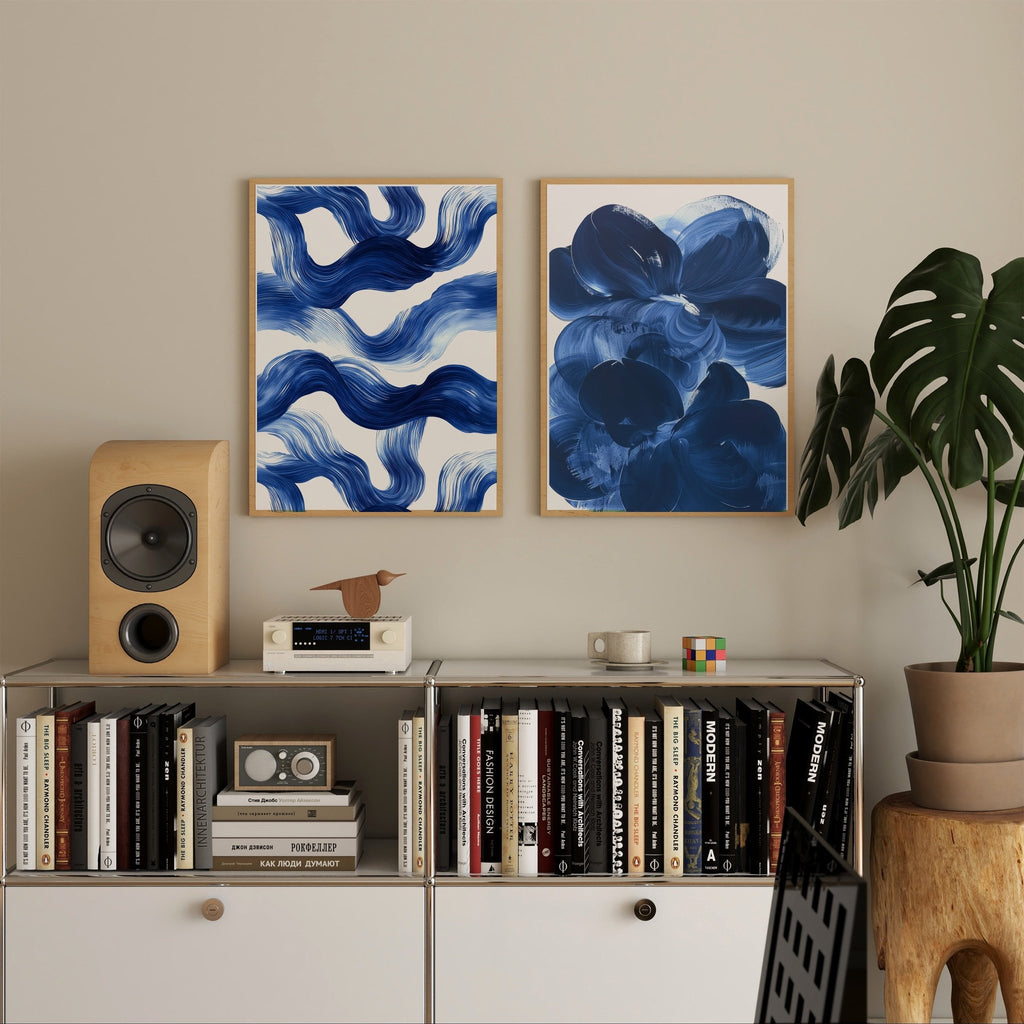 Midnight Bloom cuadro decorativo para sala moderna | arte para hogar | Studio MagArt