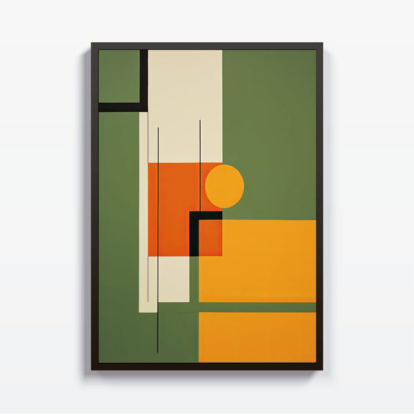 Minimalismo estructurado cuadro decorativo para sala moderna | arte para hogar | Studio MagArt