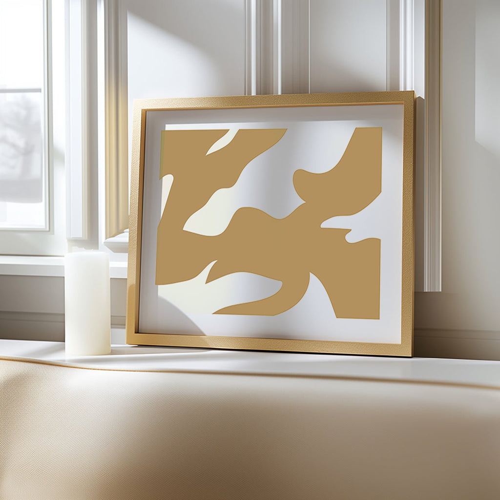 Minimalismo Organico cuadro decorativo para sala moderna | arte para hogar | Studio MagArt