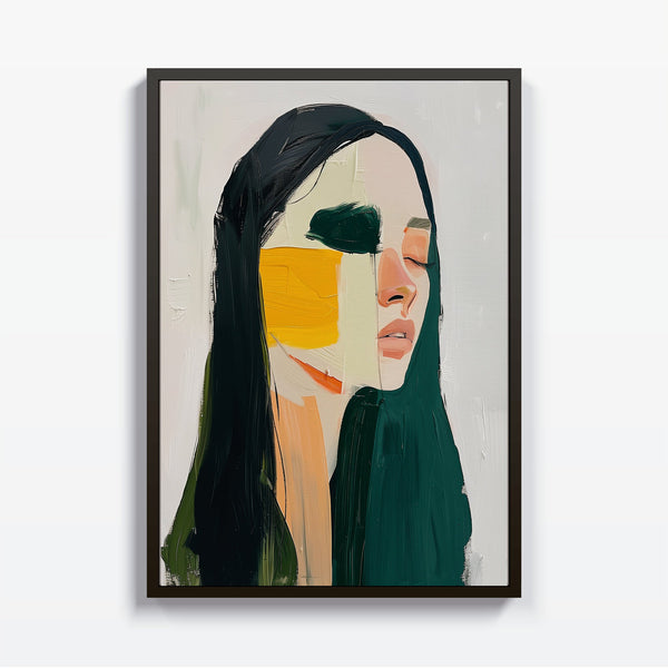 Mirada Fragmentada cuadro decorativo moderno para hogar | Studio MagArt