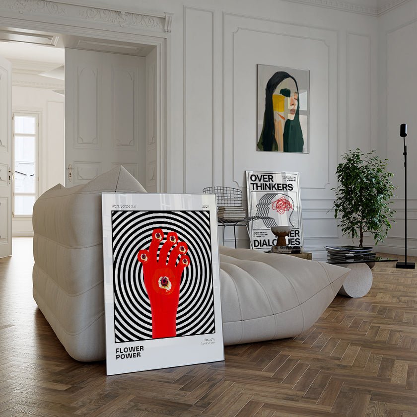 Mirada Fragmentada cuadro decorativo para sala moderna | arte para hogar | Studio MagArt