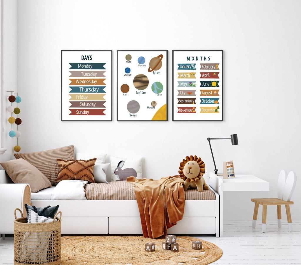 Months cuadro decorativo para sala moderna | arte para hogar | Studio MagArt
