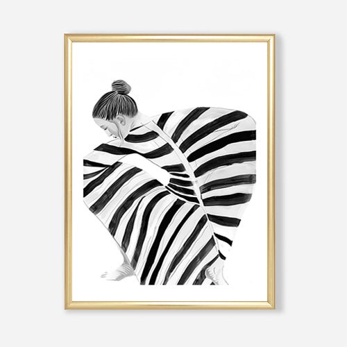 Mujer Abstracta cuadro decorativo para sala moderna | arte para hogar | Studio MagArt