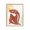 Mujer Terracota cuadro decorativo para sala moderna | arte para hogar | Studio MagArt
