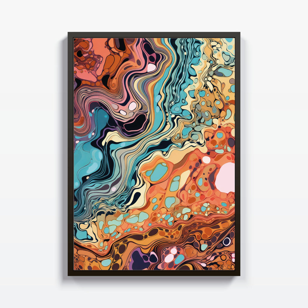 Mundos Fluidos cuadro decorativo para sala moderna | arte para hogar | Studio MagArt