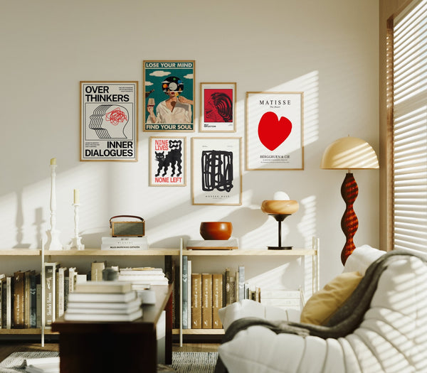 Nueve Vidas cuadro decorativo moderno para hogar | Studio MagArt