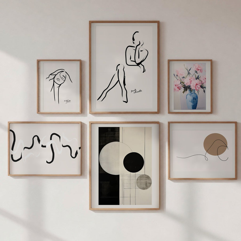 Onda Continua cuadro decorativo para sala moderna | arte para hogar | Studio MagArt