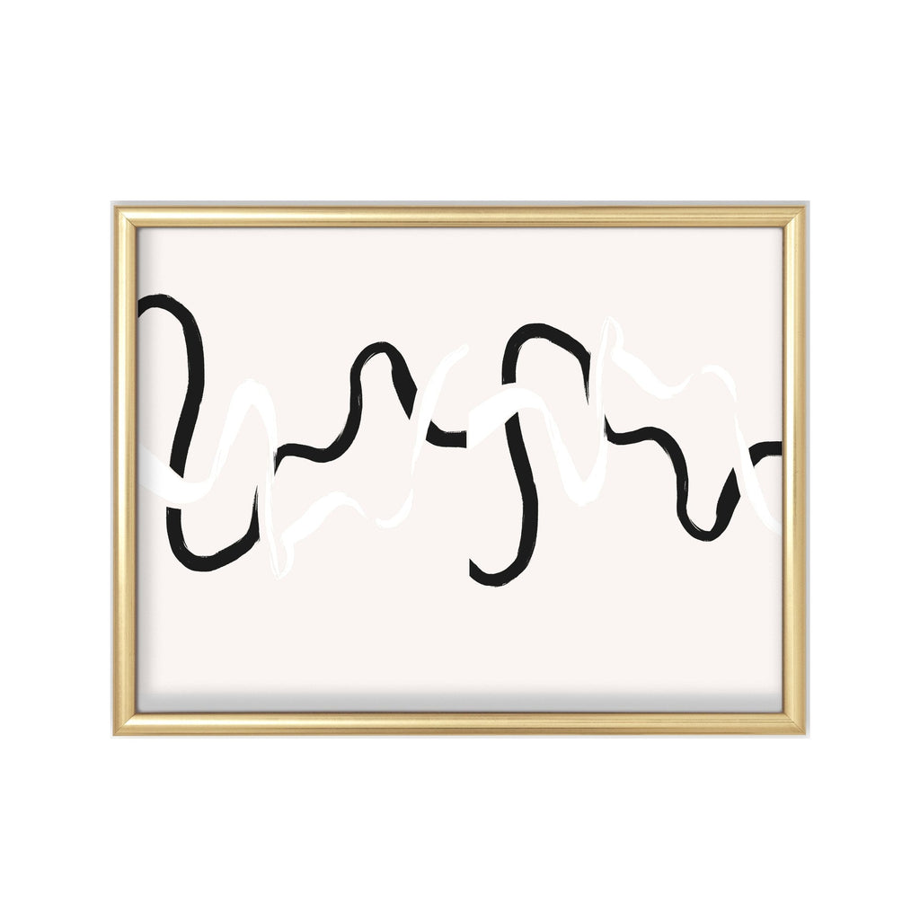 Onda Continua cuadro decorativo para sala moderna | arte para hogar | Studio MagArt