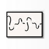 Onda Continua cuadro decorativo para sala moderna | arte para hogar | Studio MagArt