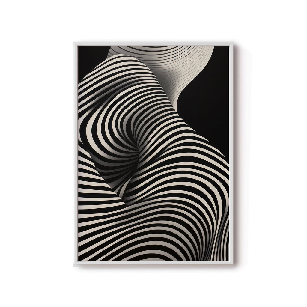 Ondas Hipnóticas cuadro decorativo para sala moderna | arte para hogar | Studio MagArt