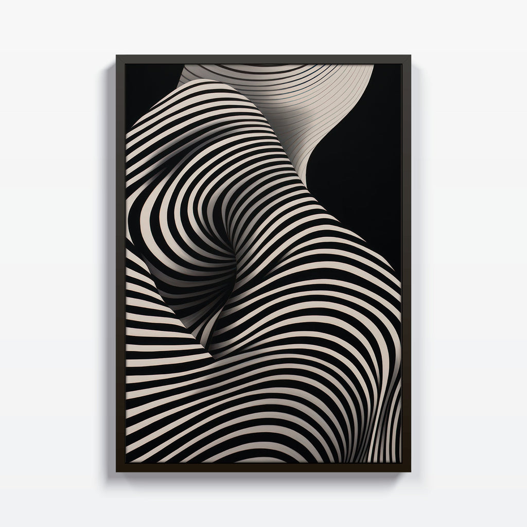 Ondas Hipnóticas cuadro decorativo para sala moderna | arte para hogar | Studio MagArt