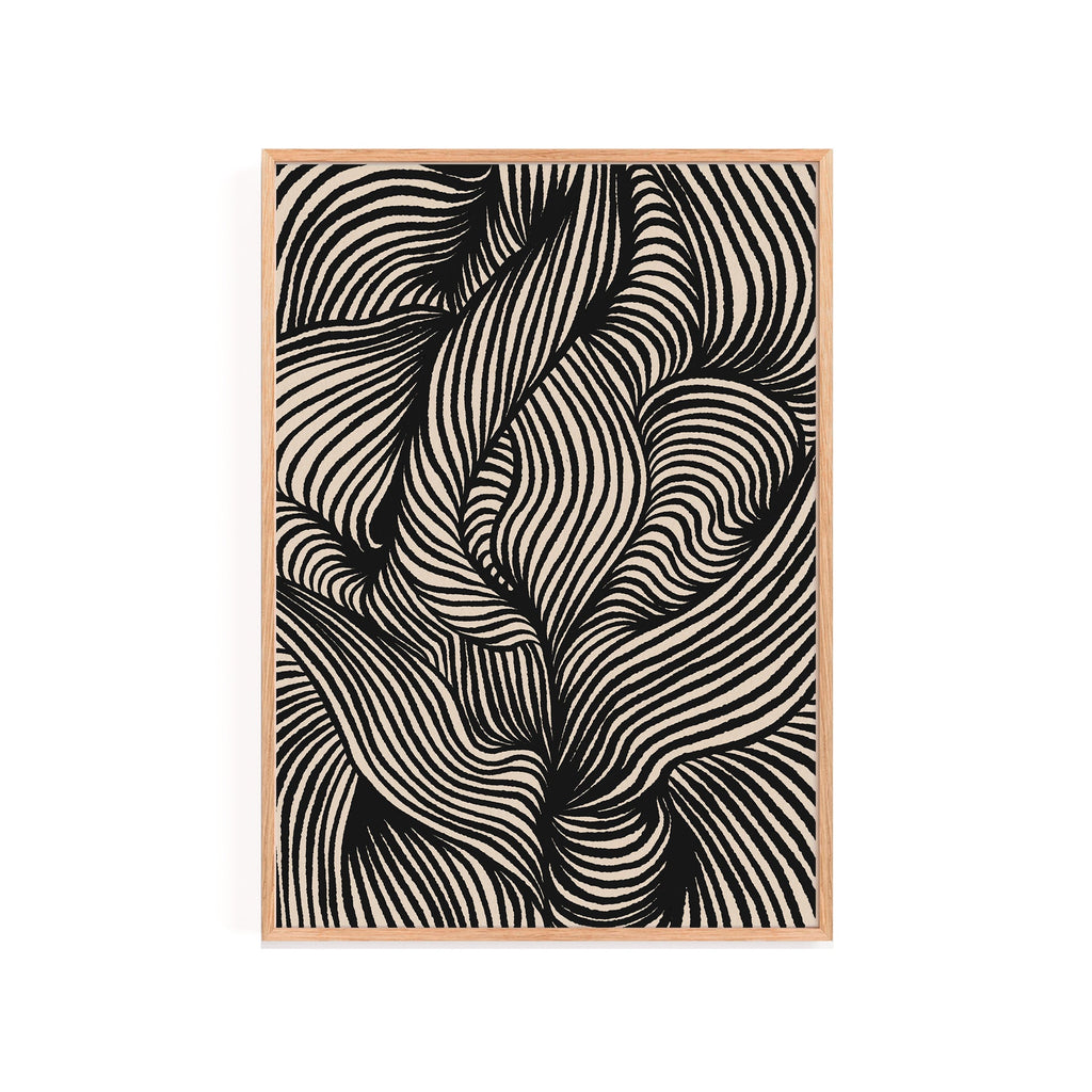 Ondas Naturales cuadro decorativo para sala moderna | arte para hogar | Studio MagArt