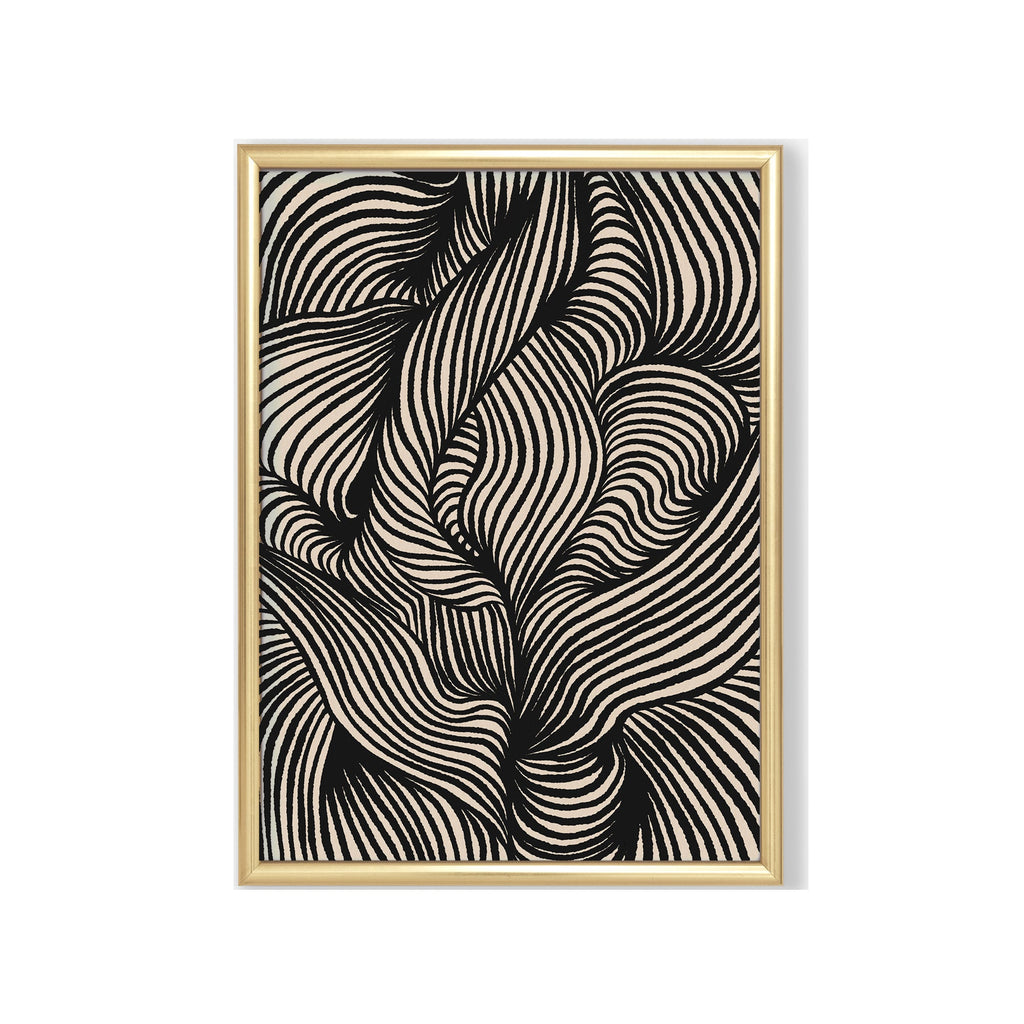 Ondas Naturales cuadro decorativo para sala moderna | arte para hogar | Studio MagArt