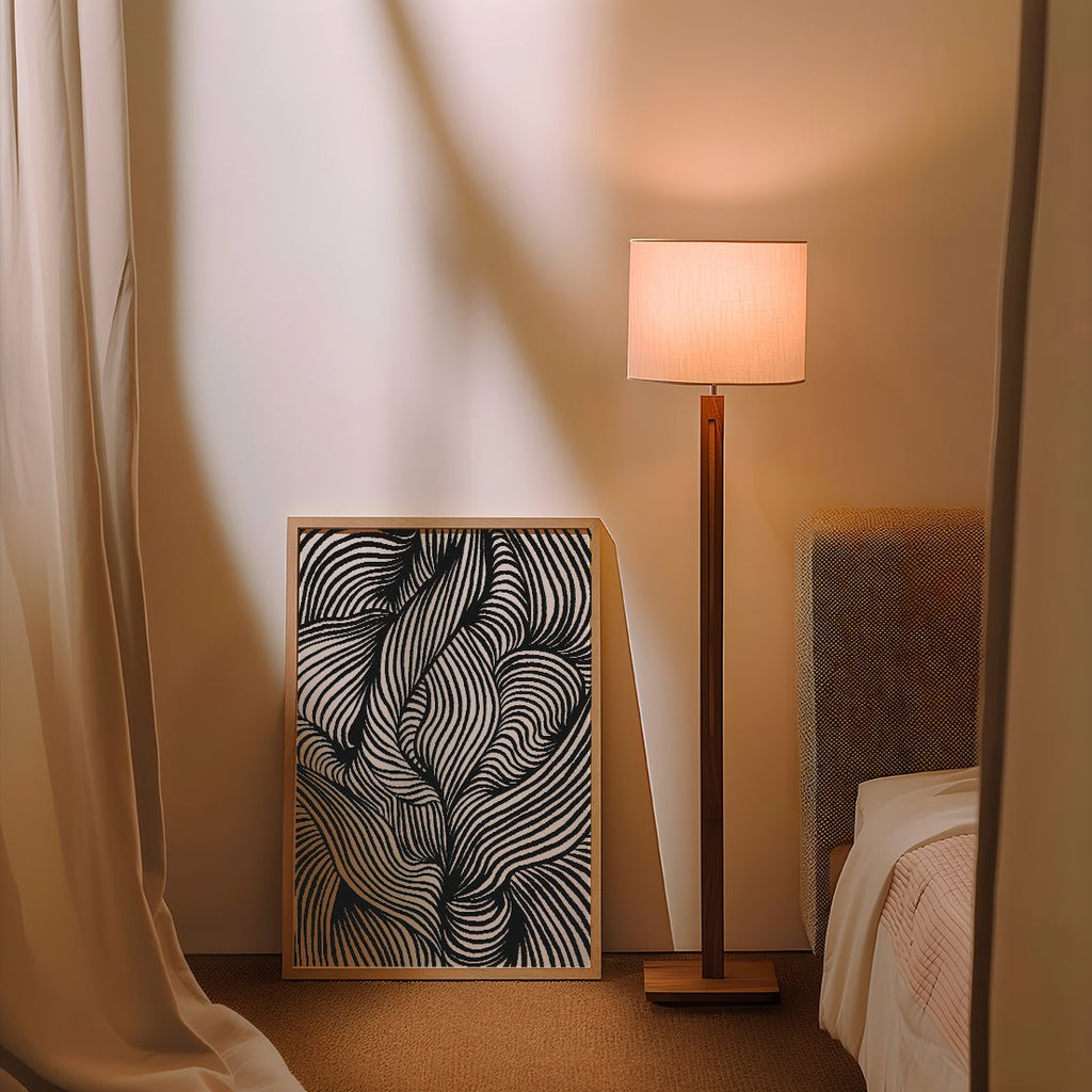 Ondas Naturales cuadro decorativo para sala moderna | arte para hogar | Studio MagArt