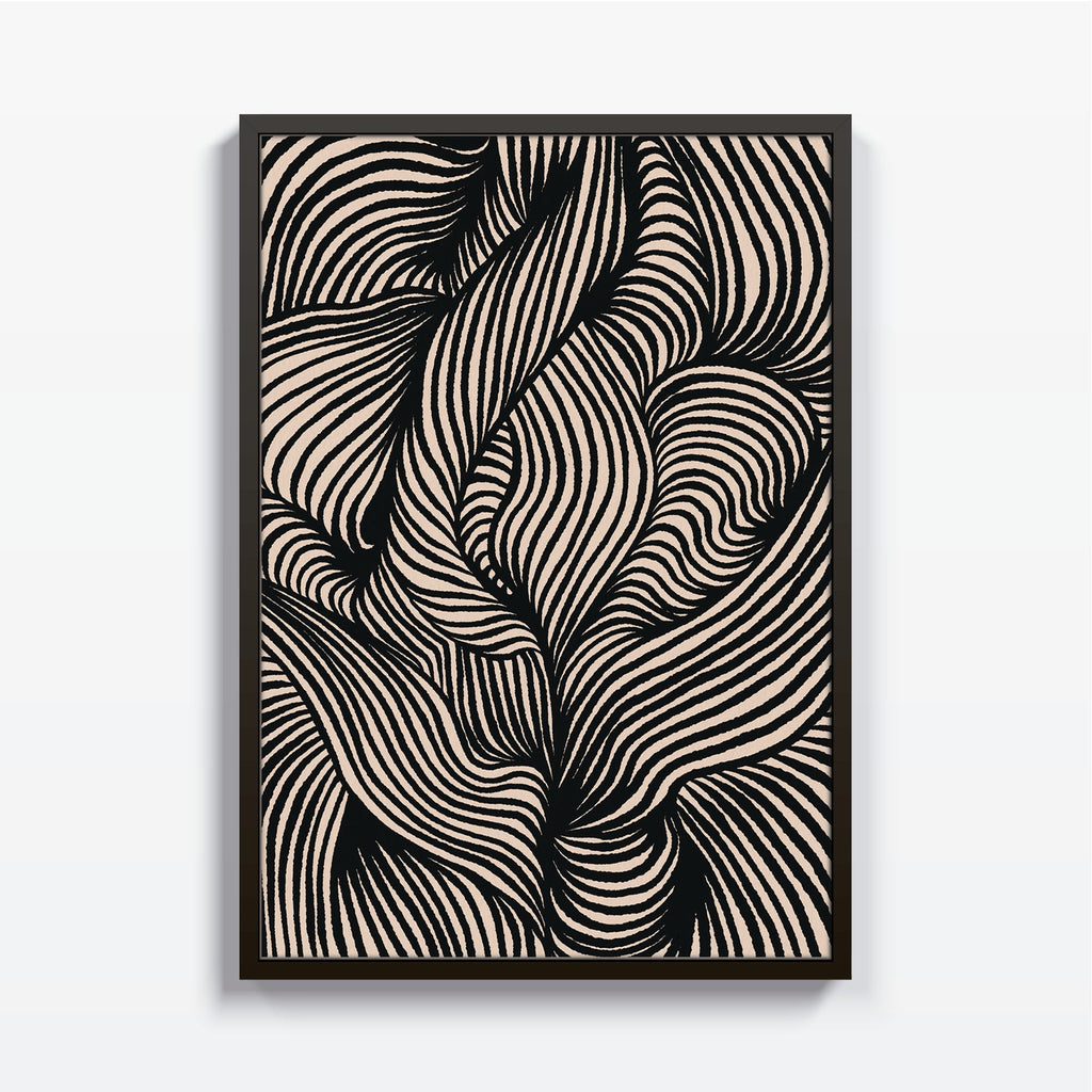 Ondas Naturales cuadro decorativo para sala moderna | arte para hogar | Studio MagArt