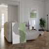 Ondas Verdes cuadro decorativo para sala moderna | arte para hogar | Studio MagArt