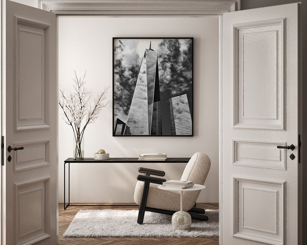 One World Trade Center cuadro decorativo para sala moderna | arte para hogar | Studio MagArt