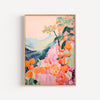 Paisaje Floral – cuadro decorativo con marco natural | Studio MagArt