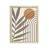 Palma y Sol – cuadro decorativo con marco dorado | Studio MagArt