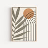 Palma y Sol – cuadro decorativo con marco natural | Studio MagArt
