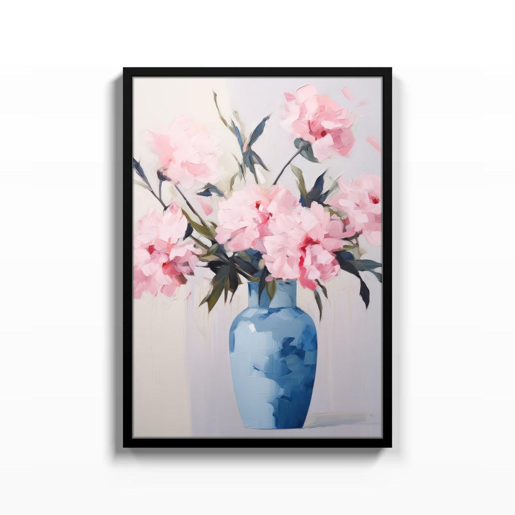 Peonías Rosas cuadro decorativo para sala moderna | arte para hogar | Studio MagArt