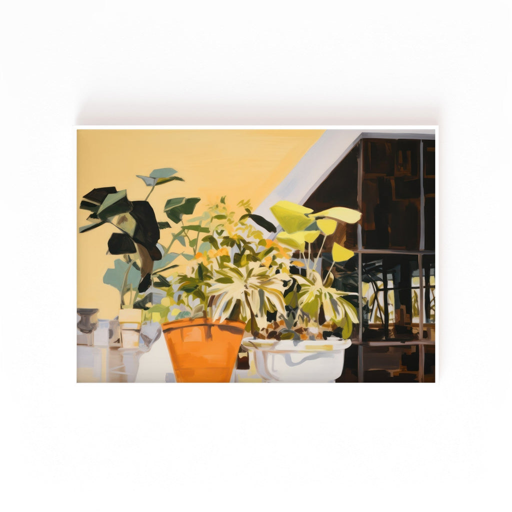 Plantas al Sol cuadro decorativo para sala moderna | arte para hogar | Studio MagArt