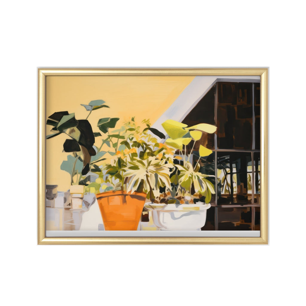 Plantas al Sol cuadro decorativo para sala moderna | arte para hogar | Studio MagArt